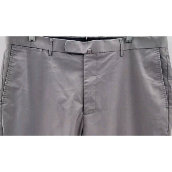 Peter Millar‎ Mens 38x32 Gray Performance Pants-Tencel/Polyester/Cotton - Picture 2 of 9